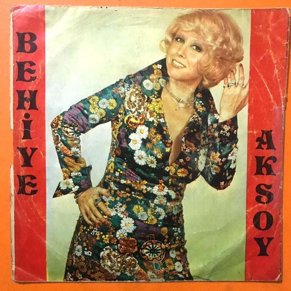 Şençalar plak - Behiye AKSOY Plak kabı ( Sadece kapaktır )