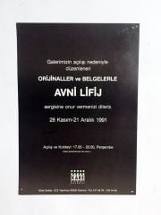 Orijinaller ve Belgelerle Avni LİFİJ - Kare Sanat Galerisi / Sergi kataloğu