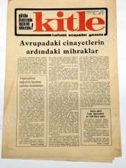 Kitle Haftalık Sosyalist gazete, 3.11.1975, Sayı:82 - Efemera