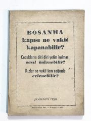 Boşanma Kapısı ne Vakit Kapanabilir? / Şemseddin YEŞİL - Kitap