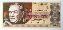 19 Mayıs 1979 / Dörtte bir bilet - Piyango bileti