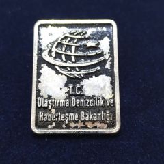 T.C. Ulaştırma Denizcilik ve Haberleşme Bakanlığı  / Rozet - Haliyle