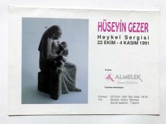 Hüseyin GEZER - Almelek Sanat Galerisi - Sergi broşürü