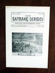 Süer Satranç dergisi / Özbeöz Türk Satrançseverlerinin malıdır. 1974 - Sayı: 48