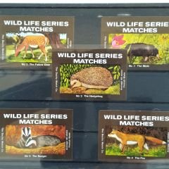 Yaban hayatı / Wild life series matches - Kibrit etiketi