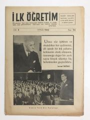 İlk Öğretim Dergisi Sayı:114 / 1942 - Dergi