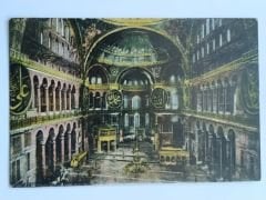 Interieur de la Mosquee St. Sophie / Ayasofya - Kartpostal
