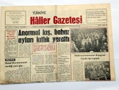Türkiye Haller gazetesi, Mayıs Haziran 1977, Sayı:7 - 8 - Efemera