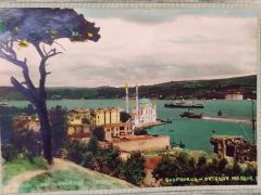 İstanbul Ortaköy Cami, bayram tebriği / Efemera