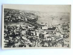Vue Panaromic du Port - İş bankası damgalı - Kartpostal