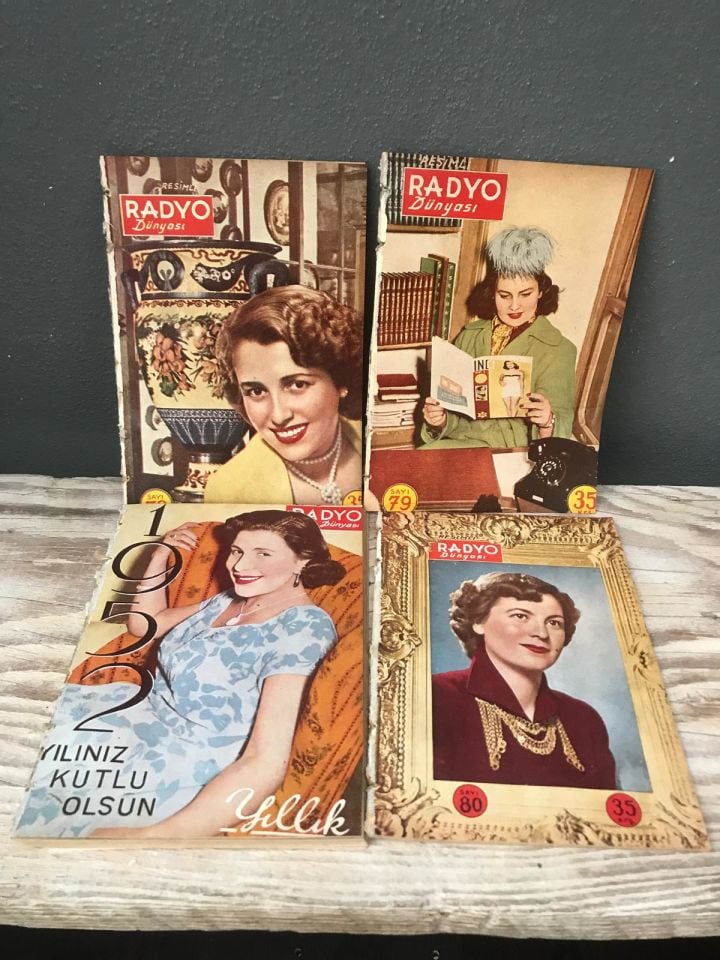 1952 yılına ait Radyo Dergileri