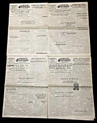 1964 tarihli, 4 adet Jamanak gazetesi