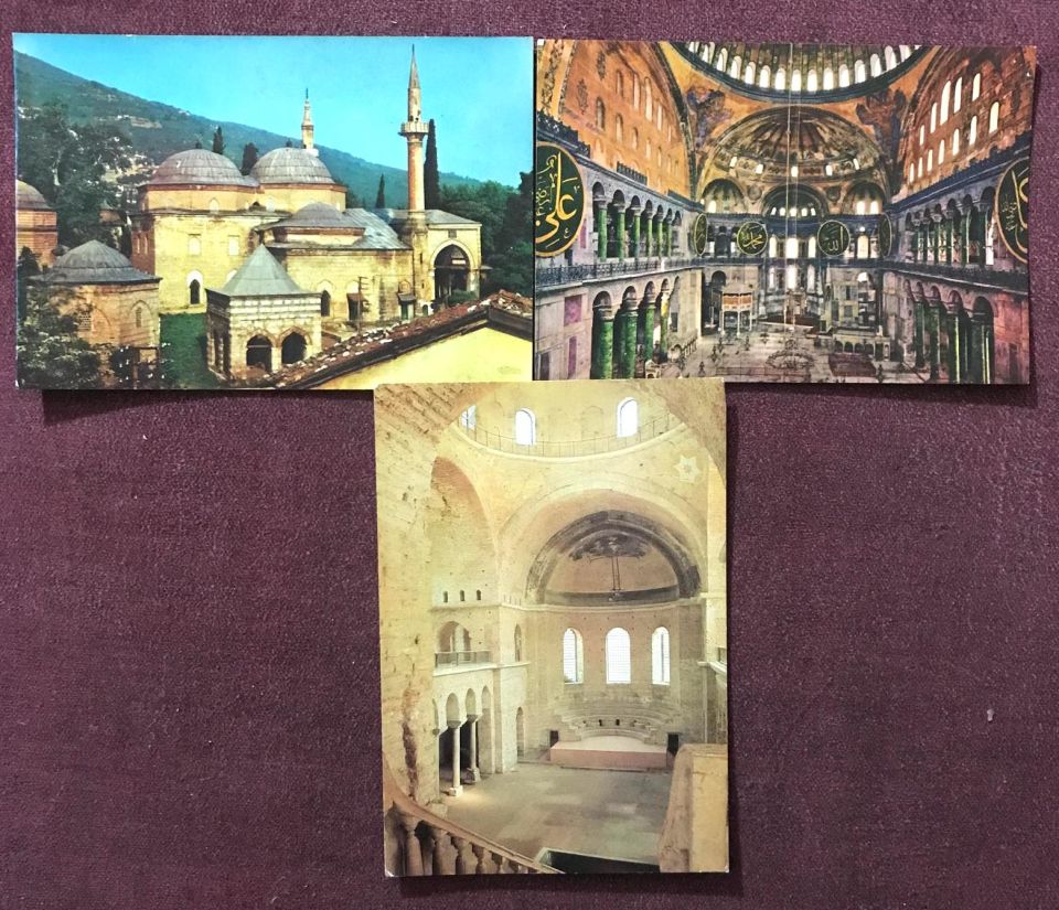 7 adet Cami içi - Kartpostal