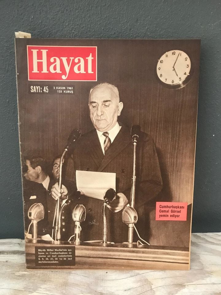 27 Mayıs - Cemal GÜRSEL kapaklı, Hayat dergisi