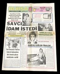 ''THKPC Vural ÖNSEL'' haberli Bursa Hakimiyet Gazetesi /  15 Mayıs 1975