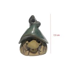 Grimlin Seramik Figür - Swinton Pottery'den Kelt Efsanesi Karakterlerinden Biri / İskoçya