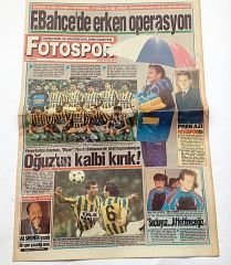 Fotospor gazetesi, 3 Eylül 1991 - Efemera