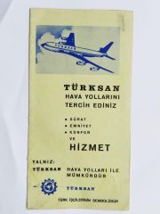 Türksan Hava Yolları - Hannover Türk işçilerinin sembolüdür / Efemera