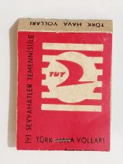 THY, Türk Hava Yolları - İyi seyahatler temennisiyle / Kibrit