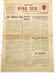 Turistik Ayaş Sesi gazetesi, 8 Nisan 1972, Sayı:4 - Efemera