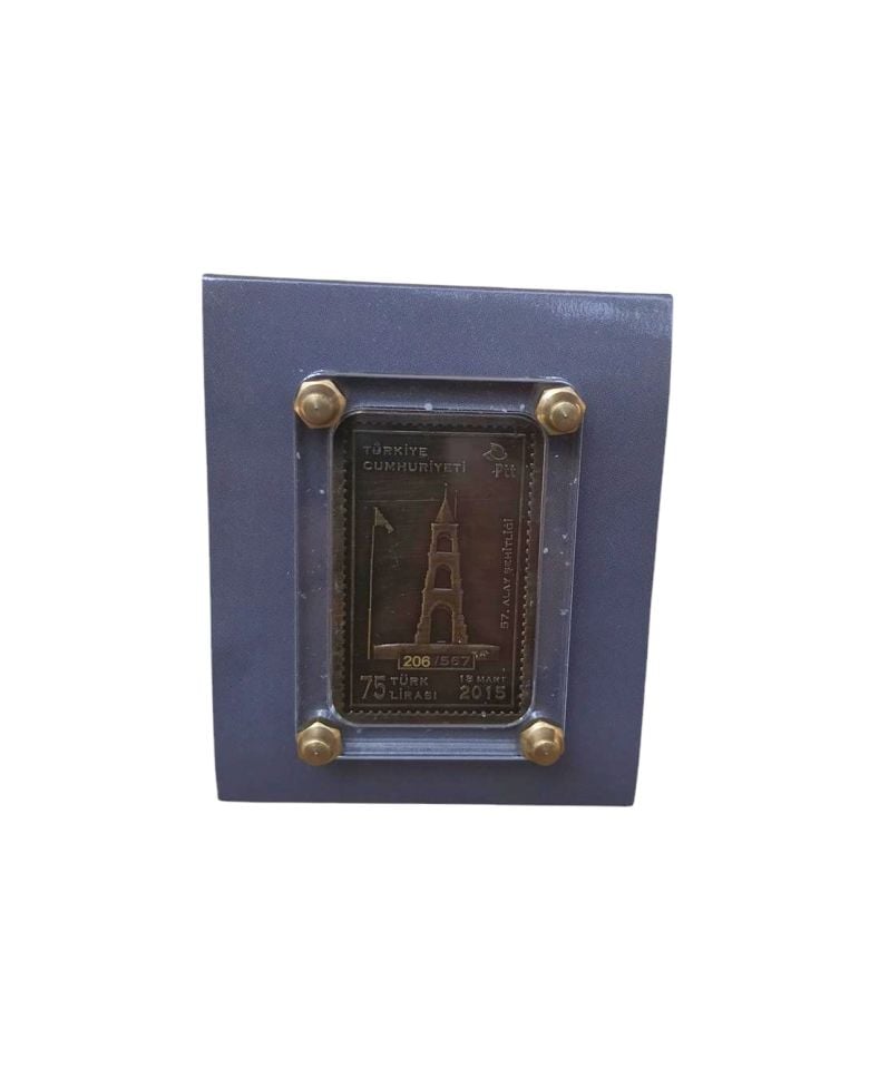 2015 PTT Çanakkale Savaşlarının 100. Yılı 57. Alay - Bronz madalyon