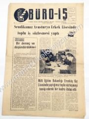 Büro -  İş gazetesi, 31 Temmuz 1969, Sayı:2 Sendika - Efemera