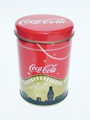 Coca Cola ve gece - Kapaklı teneke kutu