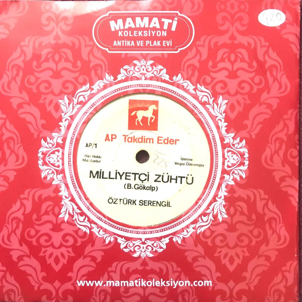 Milliyetçi Zühtü - Oyun havaları / Öztürk SERENGİL - Adalet partisi - PLAK
