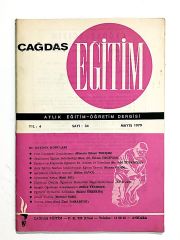 Çağdaş Eğitim Dergisi Sayı:34 1979 - Dergi