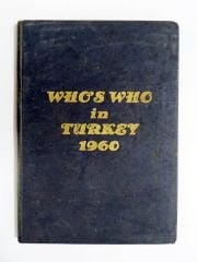 Who's who in Turkey 1960 / Medeni Berk'e ithaflı, imzalı - Kitap