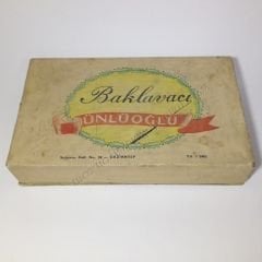 Baklavacı Ünlüoğlu Gaziantep - Ambalaj kutusu