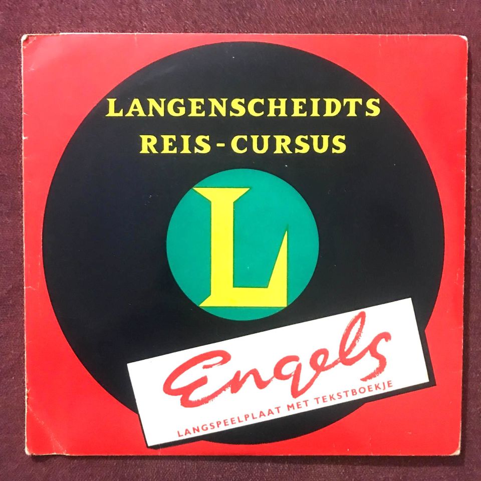 Langenscheidts Reis-Cursus / L Engels - Kitapçıklı plak