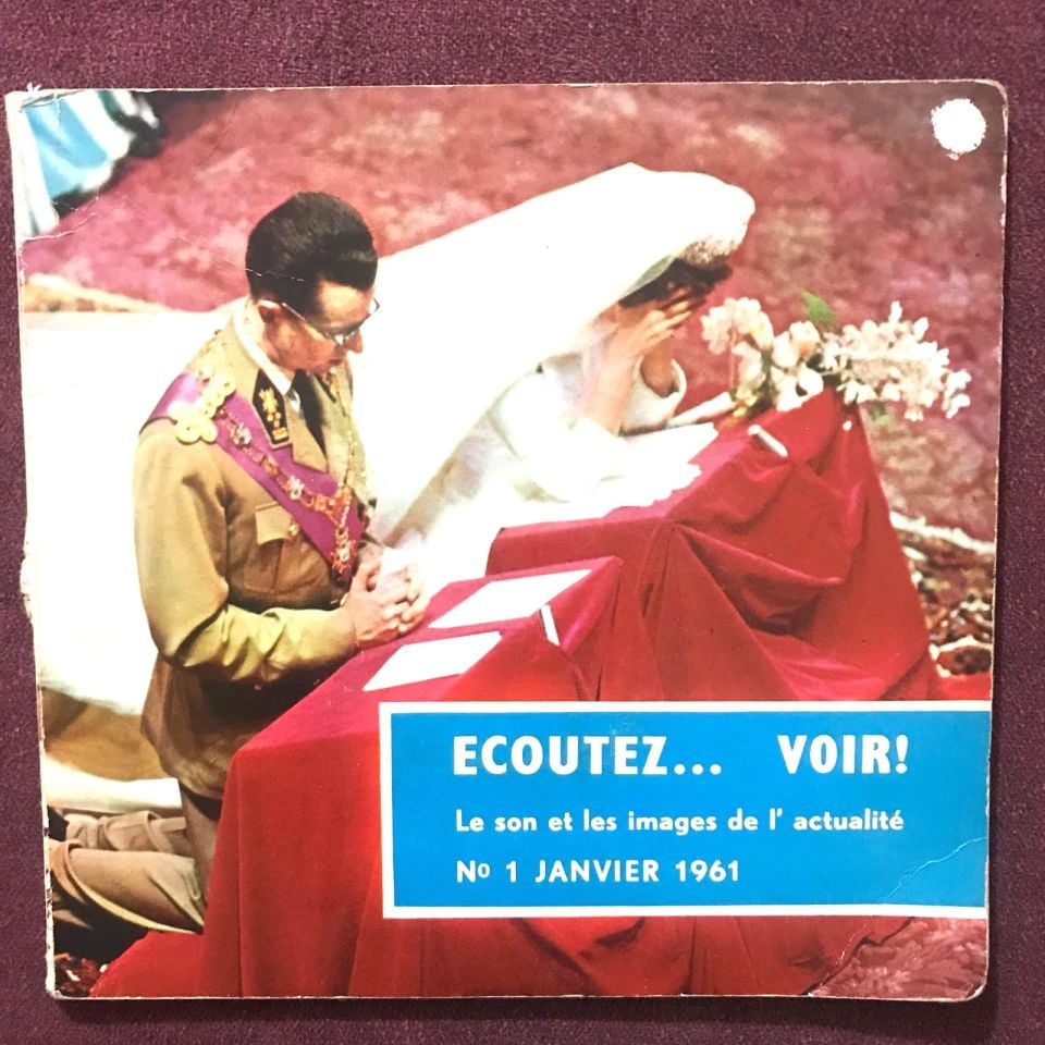 Ecoutez voir - no 1 janvier 1961 - Kitapçıklı, bol görselli plak