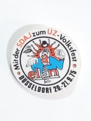 Düsseldorf 1975 Volfest. - Rozet