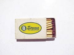 Şirvan Et Lokantası - Eski kibrit