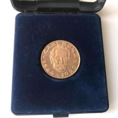 Carl Benz 1844-1929 - 100 Jahre motoren aus mannheim - Altın madalya