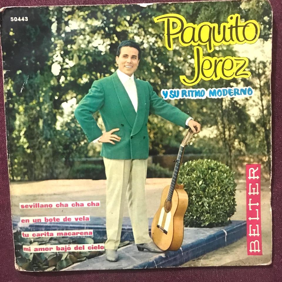 Sevillano cha cha cha - En un bote de vela  / Paquito JEREZ - PLAK