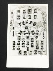 V Fen B - 1969 sınıf fotoğrafı 9x14