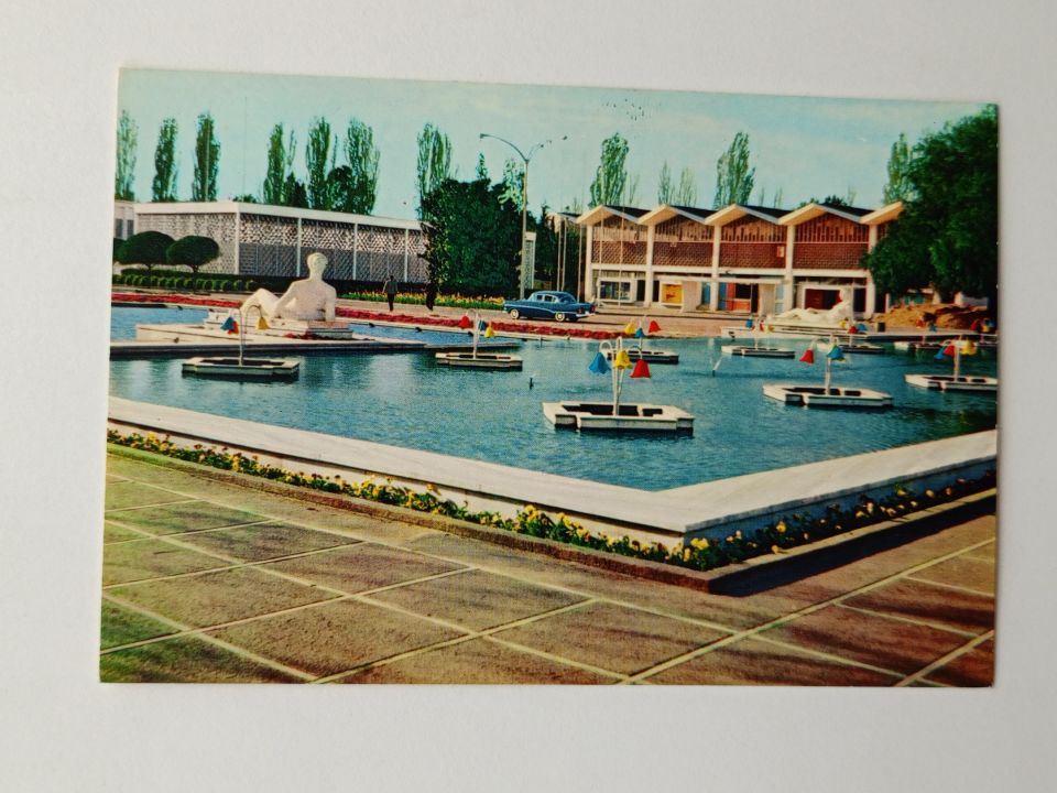 İzmir - Egenin incisi - Fuar kültür park - Kaskatlı havuz - Kartpostal
