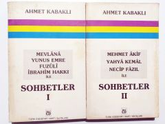 Sohbetler / Ahmet KABAKLI / 2 cilt - Kitap