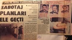 İstanbul Devlet Mimarlık Mühendislik Akademisi'ne ait 12 Eylül öncesi gazete küpürleri - Efemera