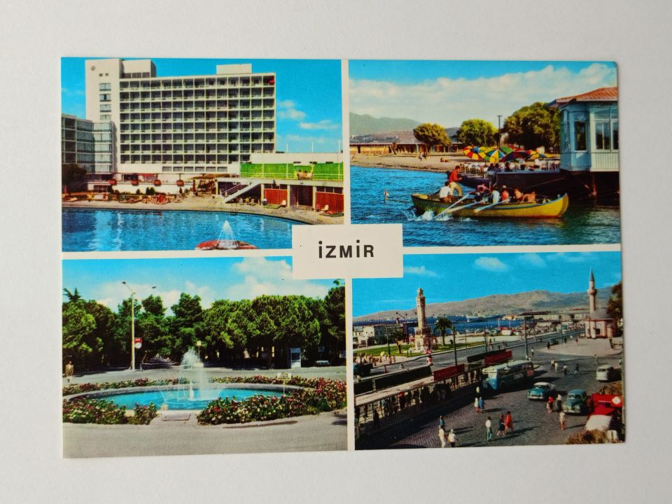 İzmir - Efes otel incir altı plajı - Kartpostal