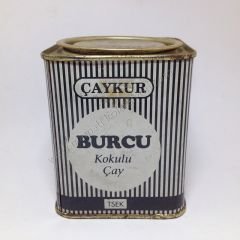 Burcu Kokulu Çay - Çaykur çay kutusu Çay Kahve kültürü objeleri