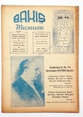 Bakış aylık kültür ve sanat dergisi Atatürk kapaklı Sayı : 350 - Şubat 1973