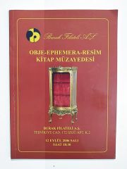 Burak Filateli 12 Eylül 2006 - Müzayede Kataloğu