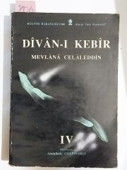Divan-ı Kebir 4. Cilt / Mevlana Celaleddin  - Kitap