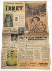 İbret verici hadise gazetesi, 18 Haziran 1952, Sayı:1 Rize - Efemera