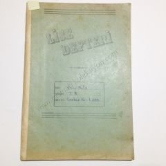 Lise defteri Çamlıca Kız lisesi 40 - Efemera