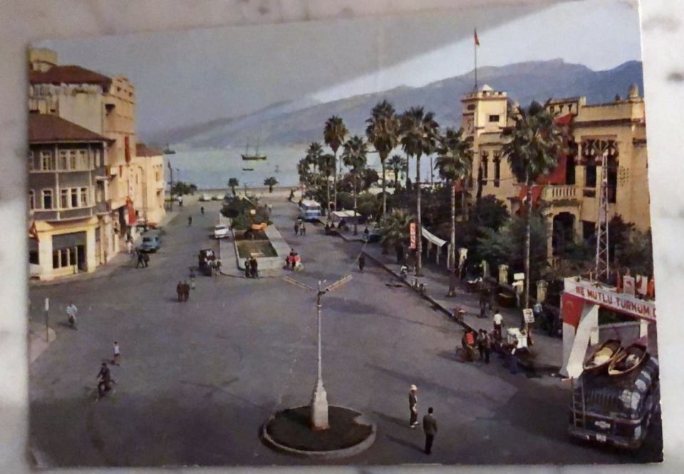 Hatay - İskenderun Posta caddesi - Kartpostal
