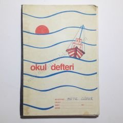 Okul defteri - İngilizce Kazdağ defterleri 44 - Efemera